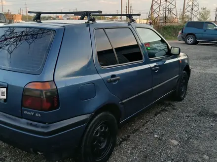 Volkswagen Golf 1992 года за 1 100 000 тг. в Костанай – фото 6