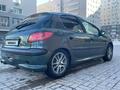 Peugeot 206 2006 года за 1 500 000 тг. в Астана – фото 3