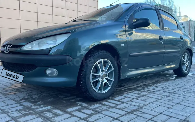 Peugeot 206 2006 года за 1 500 000 тг. в Астана