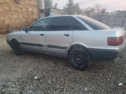 Audi 80 1989 года за 550 000 тг. в Тараз – фото 2