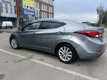 Hyundai Elantra 2015 года за 6 400 000 тг. в Алматы – фото 5