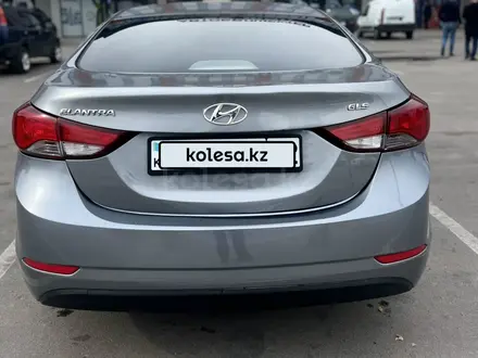 Hyundai Elantra 2015 года за 6 400 000 тг. в Алматы – фото 6