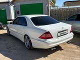 Mercedes-Benz S 500 2002 года за 3 000 000 тг. в Жанаозен – фото 4