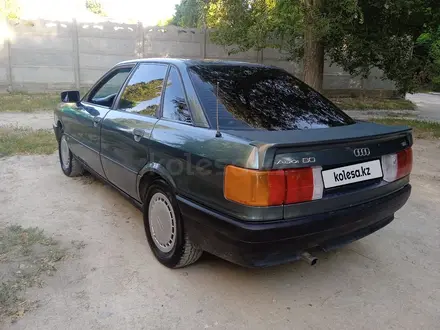 Audi 80 1990 года за 850 000 тг. в Тараз – фото 5