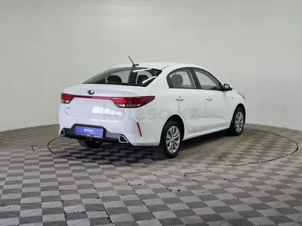Kia Rio 2020 года за 6 230 000 тг. в Алматы – фото 5