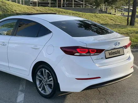 Hyundai Elantra 2018 года за 9 700 000 тг. в Талдыкорган – фото 10