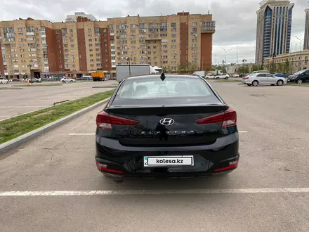 Hyundai Elantra 2019 года за 8 000 000 тг. в Астана – фото 8