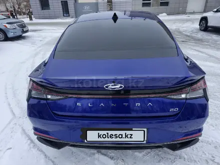 Hyundai Elantra 2022 года за 10 800 000 тг. в Кызылорда – фото 11