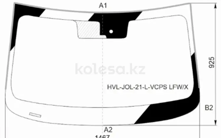 Стекло лобовое за 34 250 тг. в Алматы