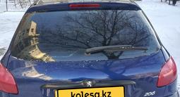 Peugeot 206 2002 года за 1 500 000 тг. в Абай (Абайский р-н) – фото 2