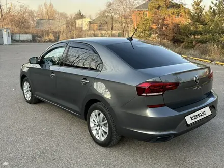 Volkswagen Polo 2022 года за 8 700 000 тг. в Алматы – фото 6