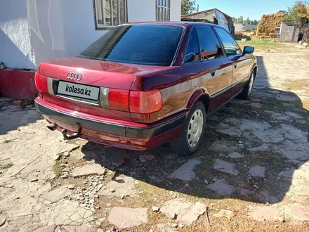 Audi 80 1992 года за 1 300 000 тг. в Тараз – фото 3