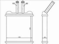 Радиатор отопителя салона за 9 400 тг. в Павлодар