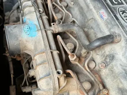Двигатель J2 Kia Bongo 2.7л дизель 1995-2004 за 10 000 тг. в Шымкент – фото 2