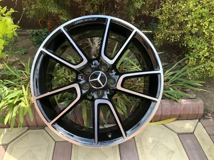 Оригинальные диски R19 на Mercedes C, E Class Мерседес за 620 000 тг. в Алматы – фото 5