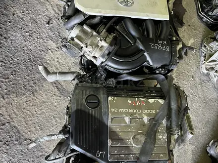 3MZ fe Двигатель 3.3 es330 sienna мотор 1mz за 60 000 тг. в Алматы – фото 7