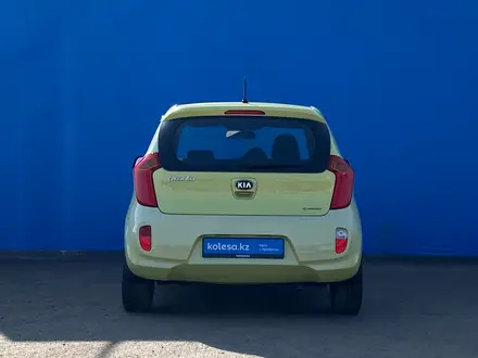 Kia Picanto 2014 года за 4 400 000 тг. в Алматы – фото 4