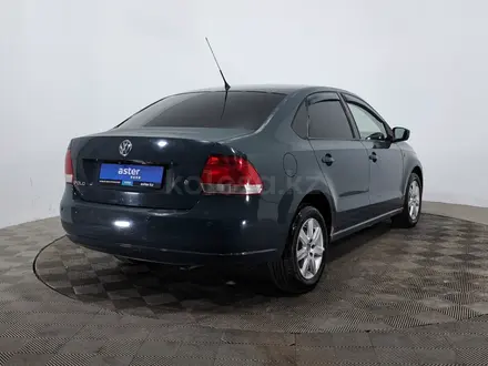Volkswagen Polo 2011 года за 3 190 000 тг. в Астана – фото 5
