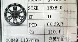 16 6 на 139.7 новые диски за 250 000 тг. в Астана – фото 3