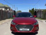 Hyundai Elantra 2017 года за 7 500 000 тг. в Алматы