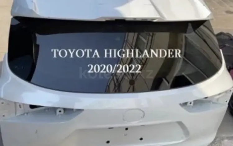 Оригинальная крышка багажника Highlander U70 2019-. за 500 000 тг. в Алматы