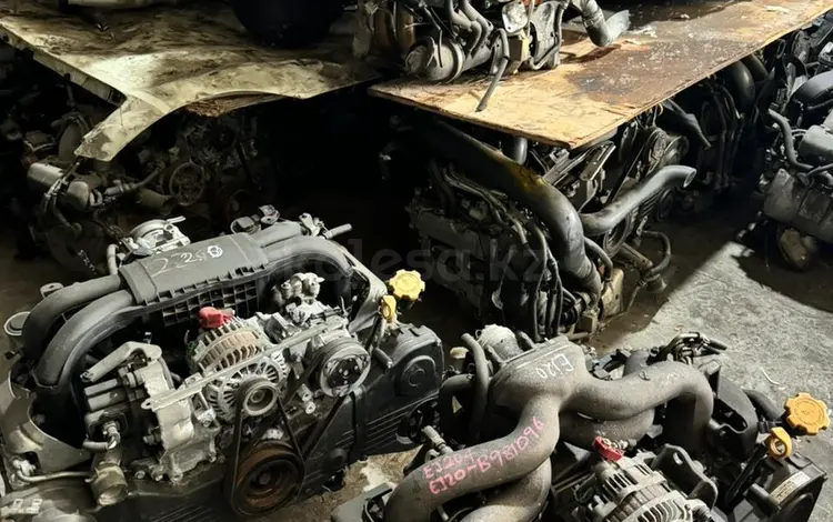 Привозной двигатель субару EJ25 EJ20 EZ30 за 280 000 тг. в Усть-Каменогорск