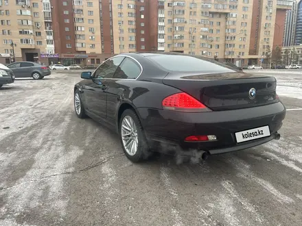BMW 630 2005 года за 5 666 000 тг. в Астана – фото 7