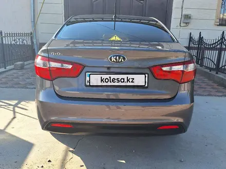 Kia Rio 2014 года за 5 700 000 тг. в Туркестан – фото 2