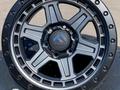 Диски R17 9J 6x139, 7 ET0 ЦО110 Matt Grey + black lip за 340 000 тг. в Алматы