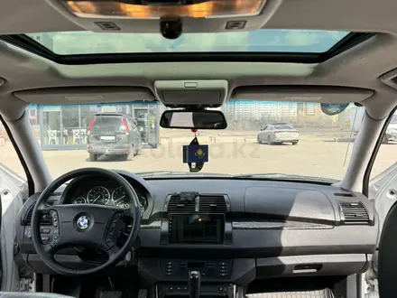 BMW X5 2003 года за 6 500 000 тг. в Астана – фото 13