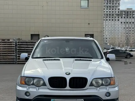 BMW X5 2003 года за 6 500 000 тг. в Астана – фото 2