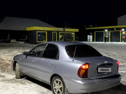 Chevrolet Lanos 2006 года за 1 400 000 тг. в Есиль – фото 4