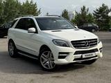 Mercedes-Benz ML 350 2013 года за 11 500 000 тг. в Алматы – фото 2