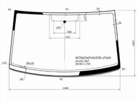 Стекло лобовое (Антенна/ Молдинг) Volkswagen Transporter 03-15 / Mercedes-Bүшін46 250 тг. в Алматы