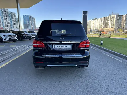 Mercedes-Benz GLS 500 2018 годаүшін31 500 000 тг. в Астана – фото 9