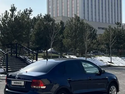 Volkswagen Polo 2015 года за 6 000 000 тг. в Шымкент – фото 4