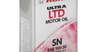 Моторное масло Honda Ultra LTD SN/GF-5 5w30 4л (08218-99974) за 23 000 тг. в Алматы