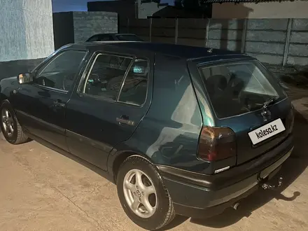 Volkswagen Golf 1995 года за 1 700 000 тг. в Тараз – фото 18