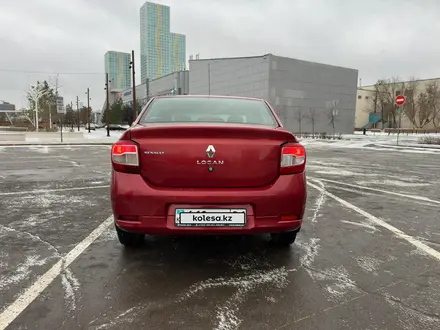 Renault Logan 2016 года за 3 700 000 тг. в Астана – фото 5