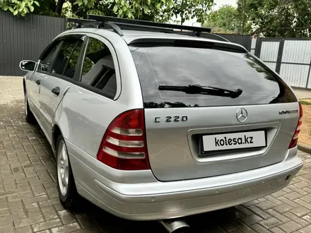 Mercedes-Benz C 220 2003 года за 3 800 000 тг. в Алматы – фото 12