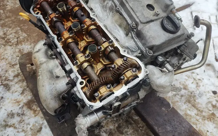 Двигатель мотор движок Тойота Камри 25 1мз 1mz 1mz-fe за 390 000 тг. в Алматы