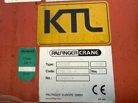 Palfinger 2008 года за 5 900 000 тг. в Алматы – фото 7