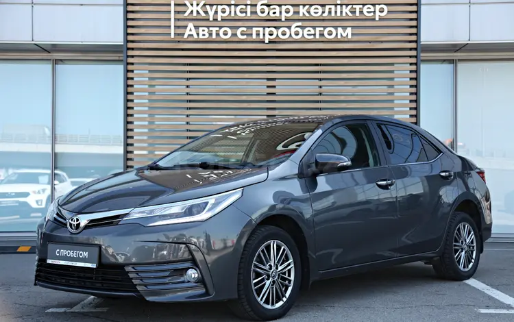 Toyota Corolla 2018 годаүшін9 360 000 тг. в Алматы