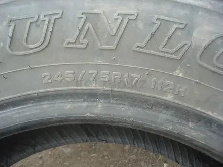 Шины 245/75 R17 — "Dunlop SP Road Gropper's" (Япония), летни за 10 000 тг. в Астана – фото 10