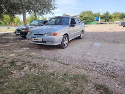 ВАЗ (Lada) 2115 2006 года за 1 200 000 тг. в Туркестан – фото 4