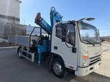 JAC  Автомобиль бортовой с КМУ 3 т. На N90 4x2 2025 годаfor32 800 000 тг. в Атырау – фото 3