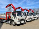 JAC  Автомобиль бортовой с КМУ 3 т. На N90 4x2 2025 годаfor32 800 000 тг. в Атырау