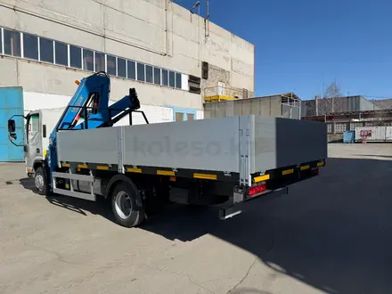 JAC  Автомобиль бортовой с КМУ 3 т. На N90 4x2 2025 года за 32 000 000 тг. в Атырау – фото 8