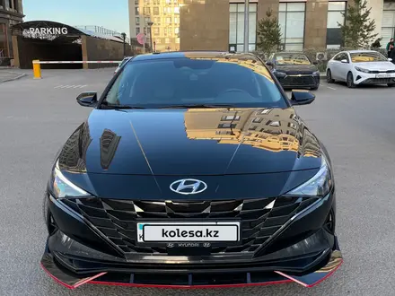 Hyundai Elantra 2023 года за 13 000 000 тг. в Астана – фото 9