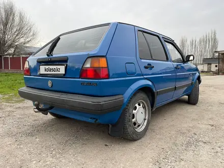 Volkswagen Golf 1991 года за 1 400 000 тг. в Отеген-Батыр – фото 2